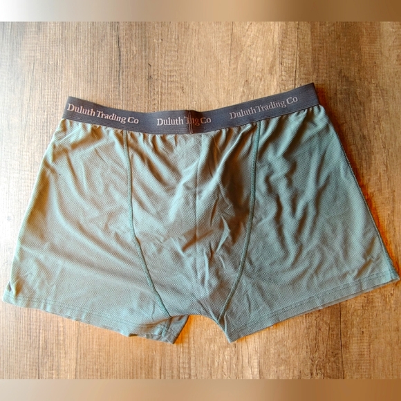 Men's DULUTH TRADING CO "Buck Naked" Performance Mesh Boxer Brief Size Large - Picture 5 of 11